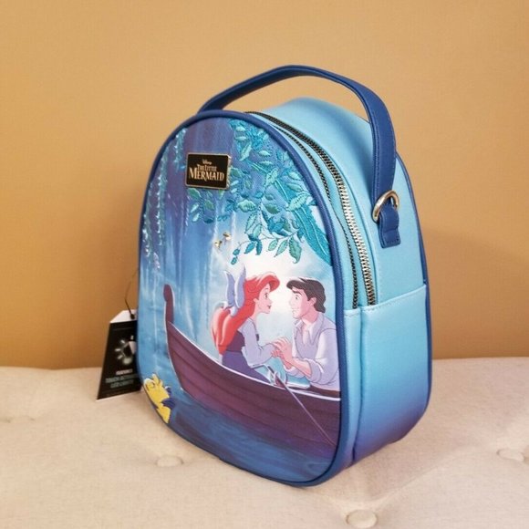Disney The Little Mermaid Kiss The Girl Ariel & Eric Light Up Mini Backp… main image 5